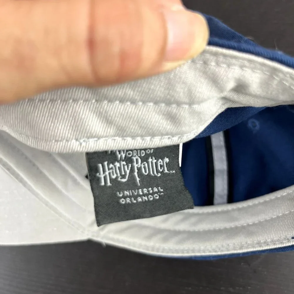 World Of Harry Potter Cap REVENCLAW Embroider Universal Orlando 100% Cotton Hat - Picture 4 of 9